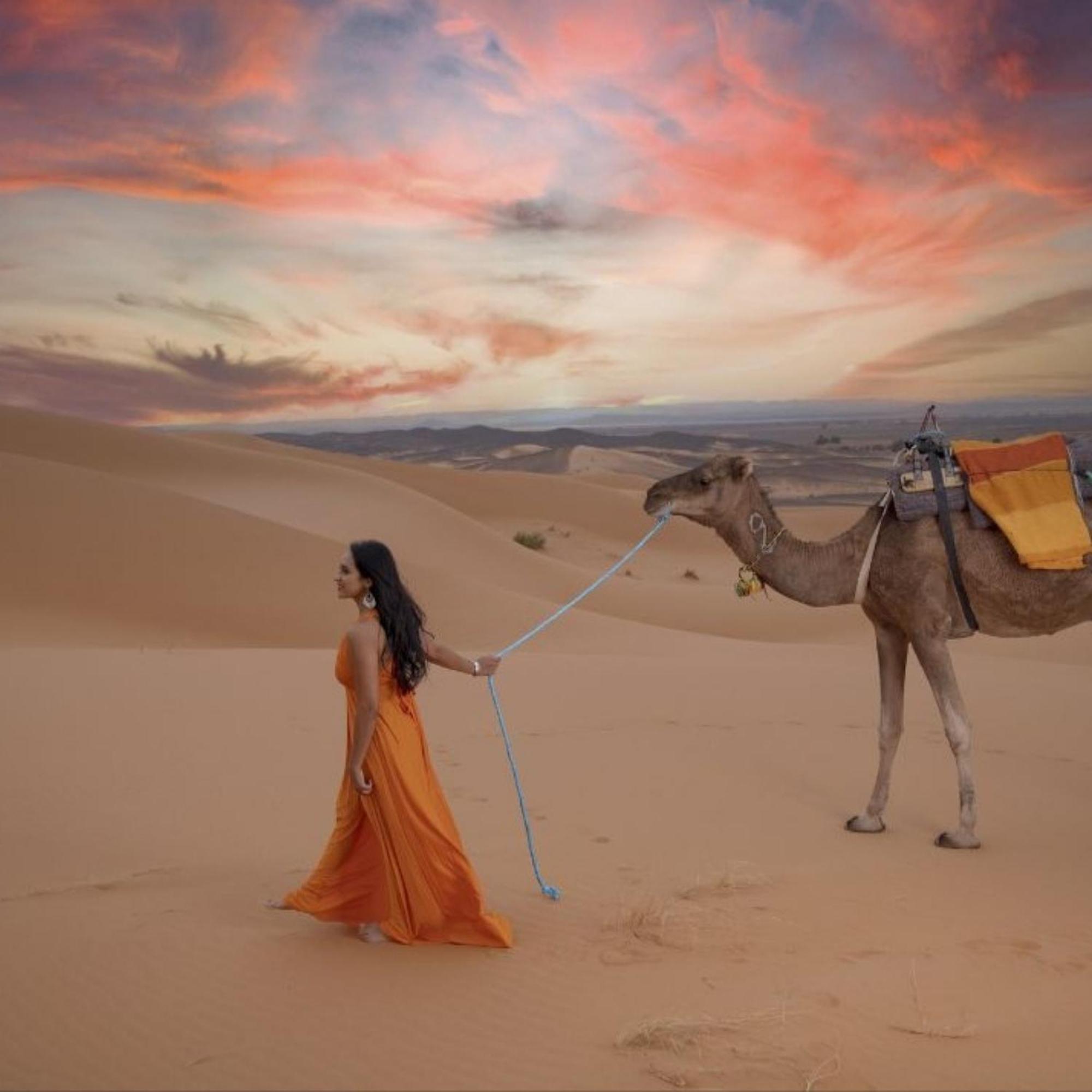 Erg Chebbi Romantic Desert Camp Мерцуга Екстериор снимка