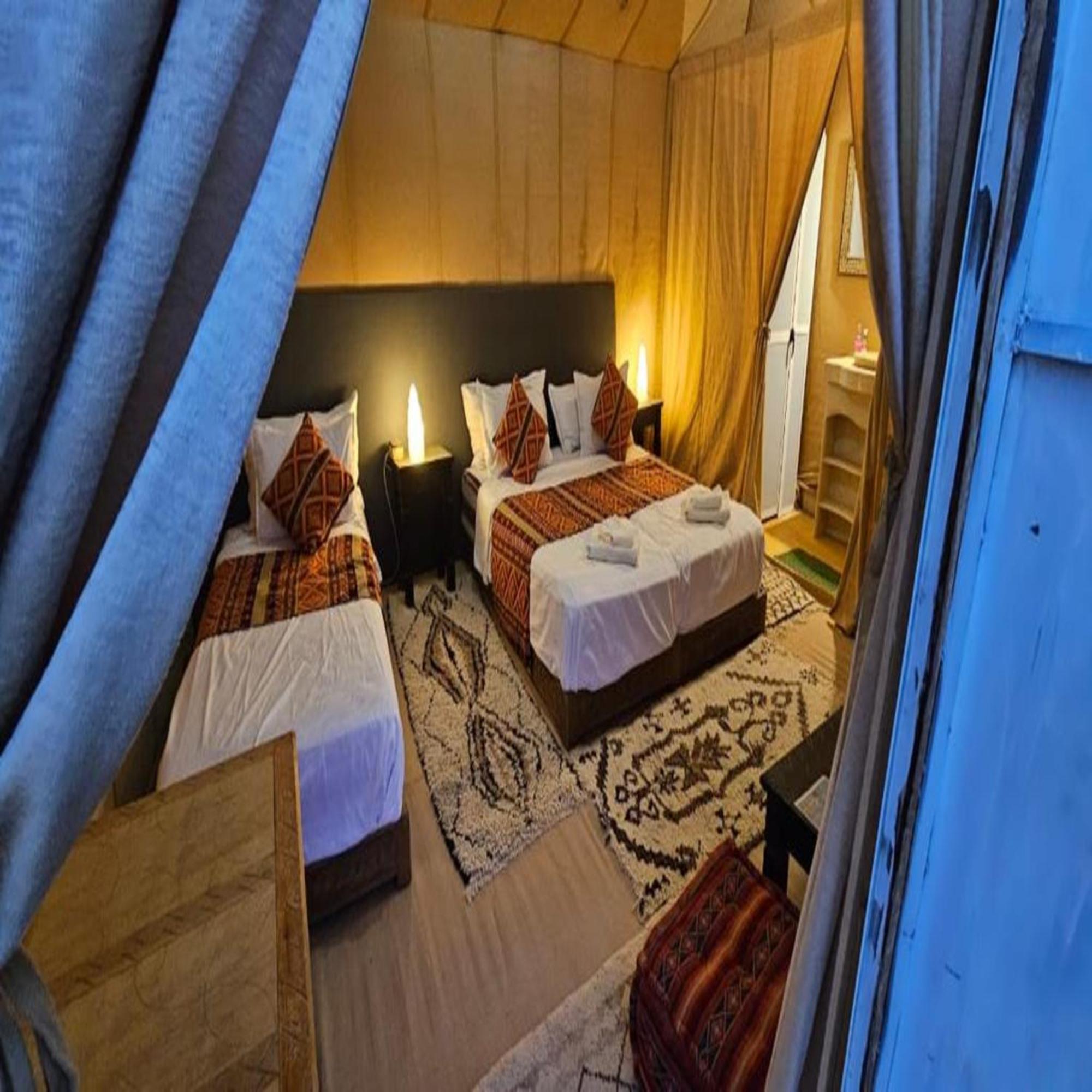 Erg Chebbi Romantic Desert Camp Мерцуга Стая снимка